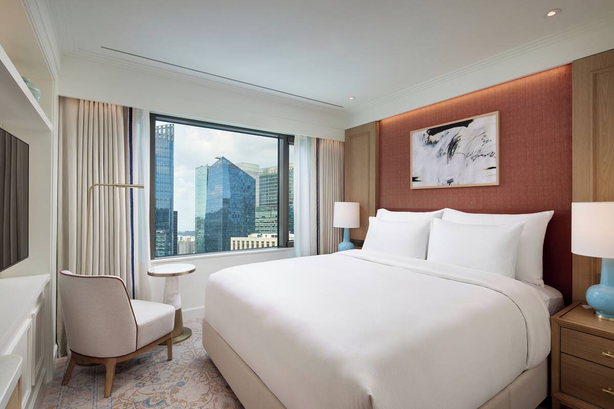 Main Tower Grand Superior Double | Egyptian cotton sheets, premium bedding, down comforters, minibar