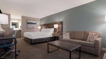 In-room safe, desk, blackout curtains, iron/ironing board
