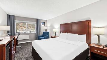 Chambre, 1 trÚs grand lit, accessible aux personnes à mobilité réduite, non-fumeur