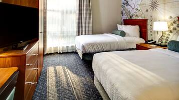 Hochwertige Bettwaren, Daunenbettdecken, Pillowtop-Betten, Zimmersafe