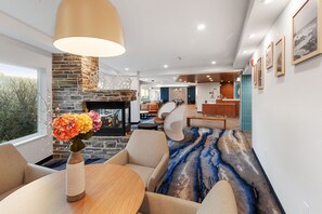 Sala de estar en el lobby