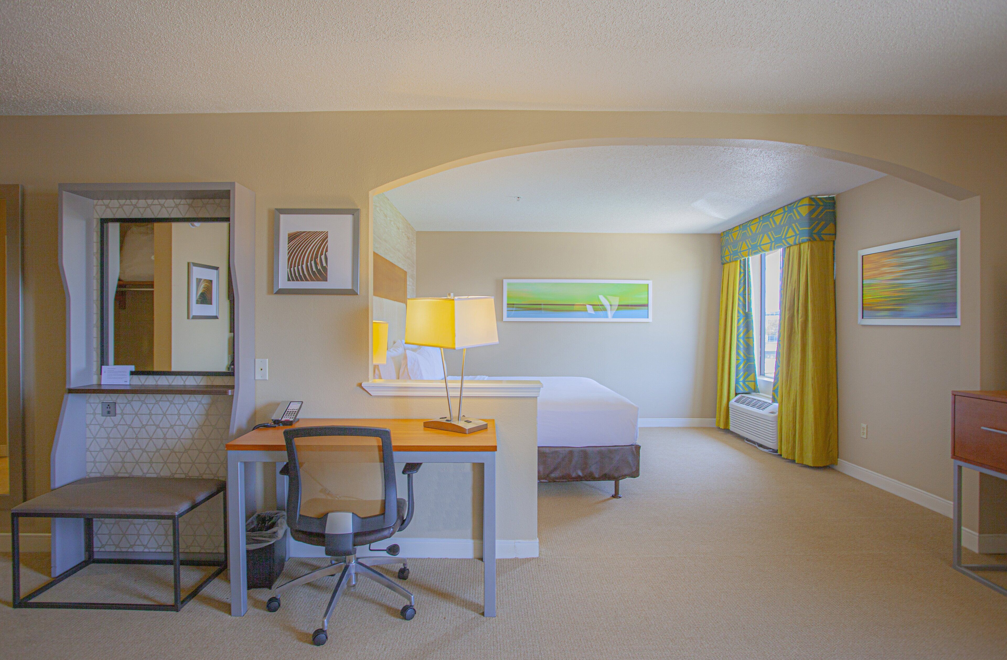 suite, 1 king bed | 1 bedroom, in-room safe, individually decorated, individually furnished