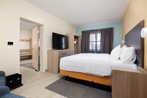 Suite, 1 Bedroom | In-room safe, desk, laptop workspace, iron/ironing board