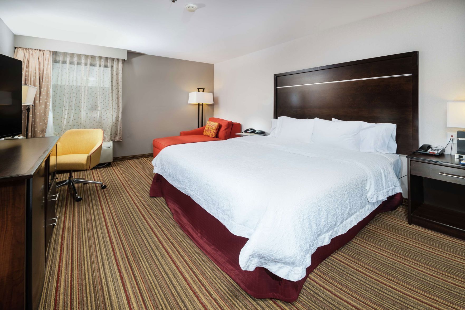 In-room safe, desk, iron/ironing board, free cribs/infant beds