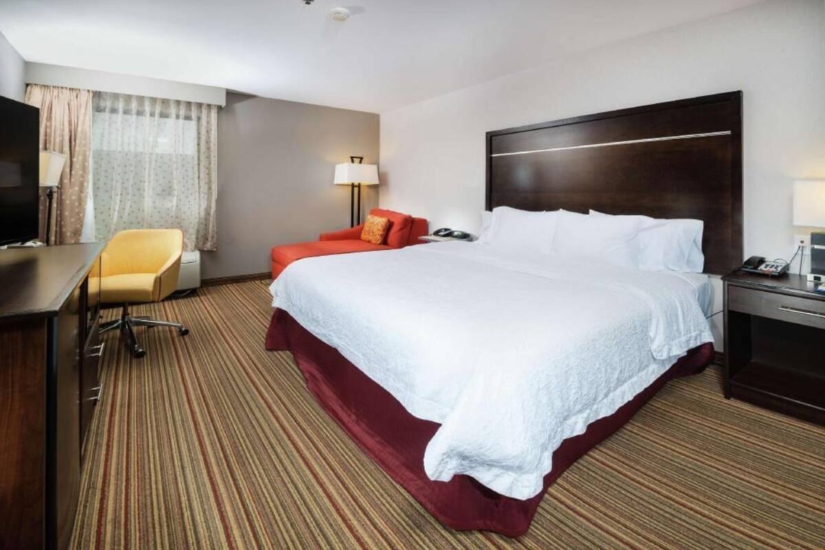 In-room safe, desk, iron/ironing board, free cribs/infant beds
