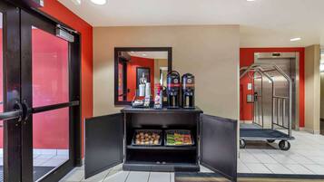 Free daily on-the-go breakfast