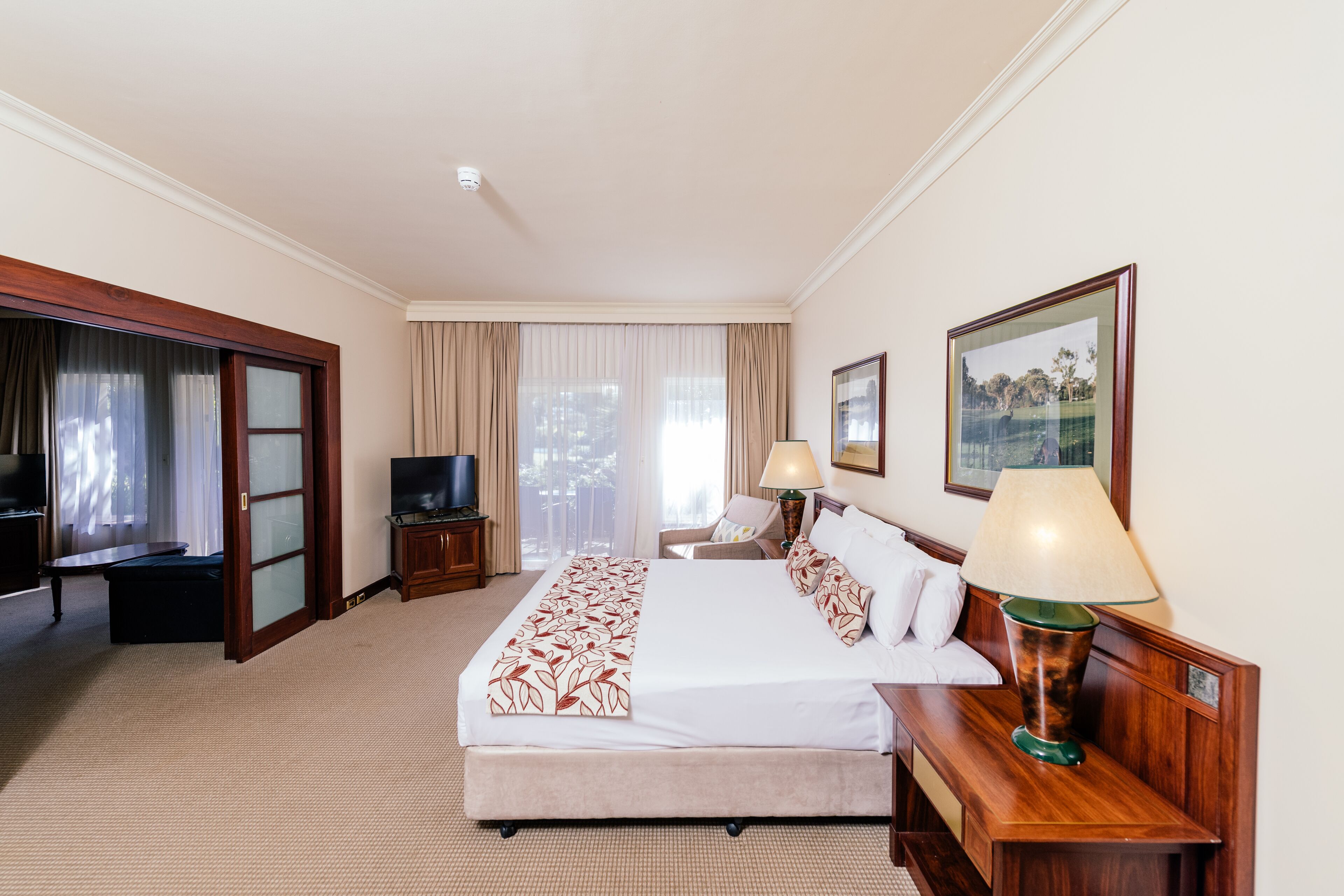 king suite | 1 bedroom, premium bedding, in-room safe, desk
