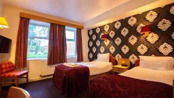 Desk, iron/ironing board, free WiFi, bed sheets