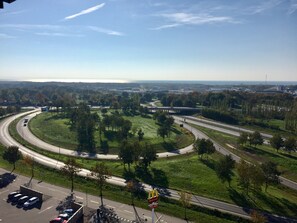 Vue depuis l’hébergement