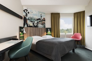 In-room safe, desk, blackout curtains, free WiFi