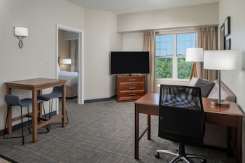 32-inch LCD TV with cable channels, TV at Residence Inn Charleston Riverview