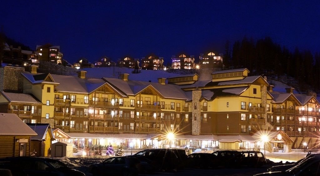 front of property – evening/night