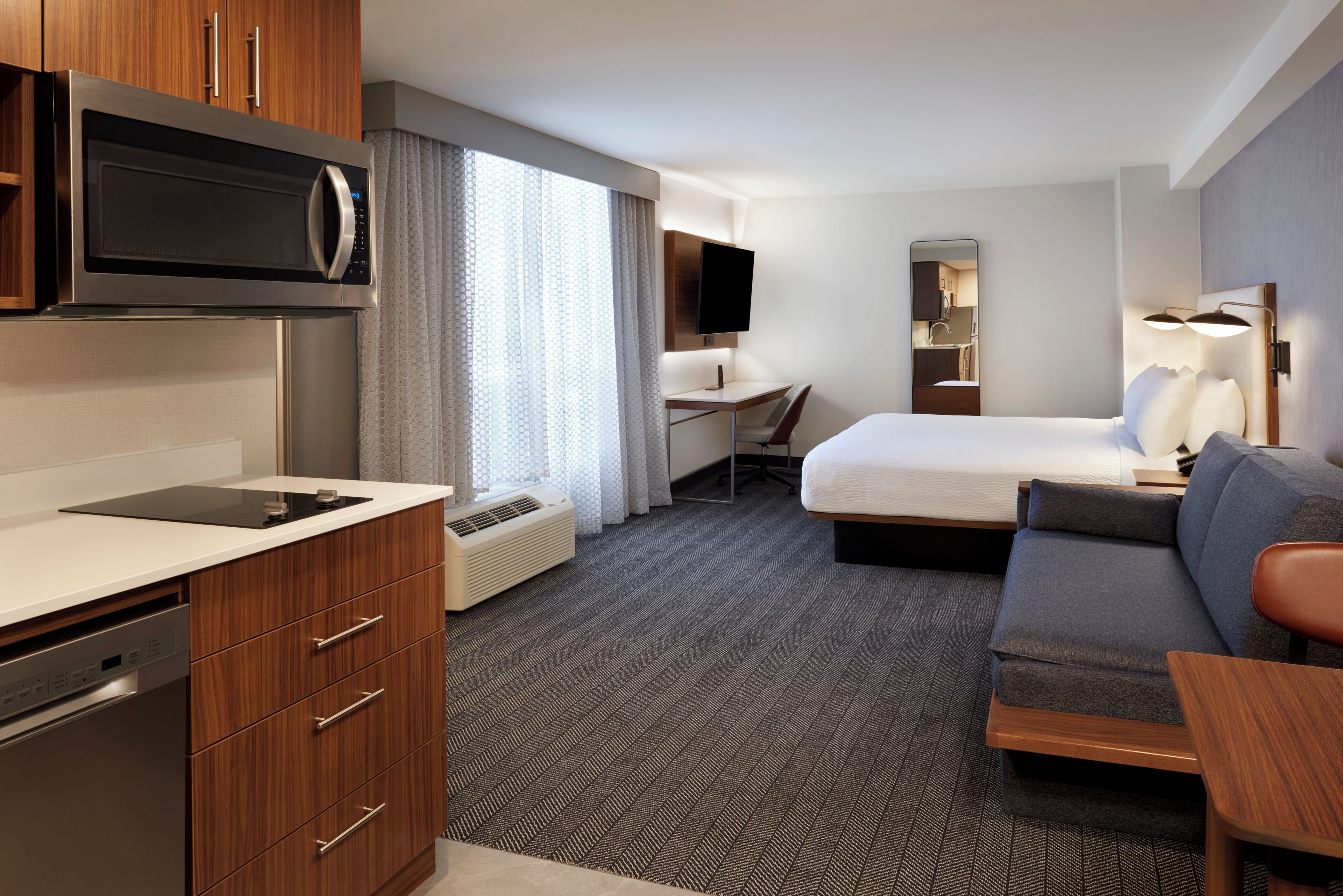 Studio, 1 King-Bett und Schlafsofa