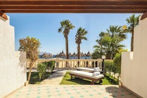 Junior Suite, 1 Bedroom, Balcony, Sea View (Sitting Area, Red Sea View) | Pillowtop beds, minibar, in-room safe, desk - Sheraton Sharm Hotel, Resort, Villas & Spa (Sharm El Sheikh)
