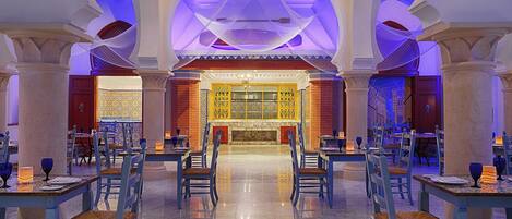 3 restaurants, breakfast, lunch served; local and international cuisine