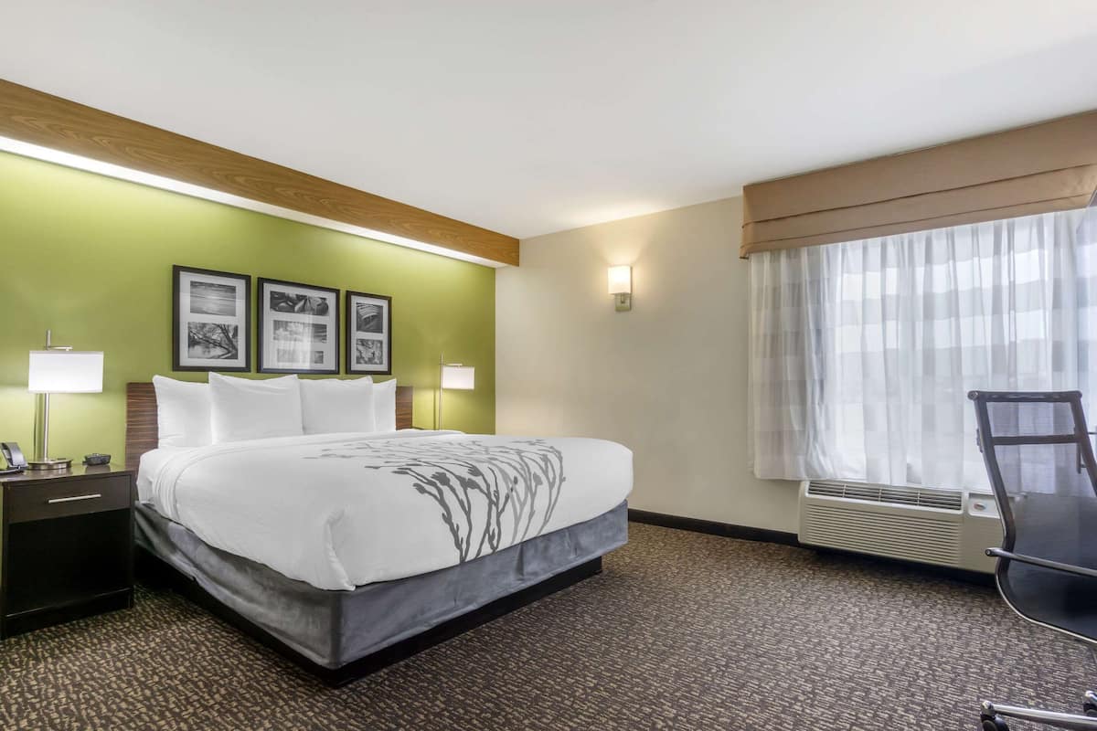 Pillow-top beds, in-room safe, desk, blackout curtains