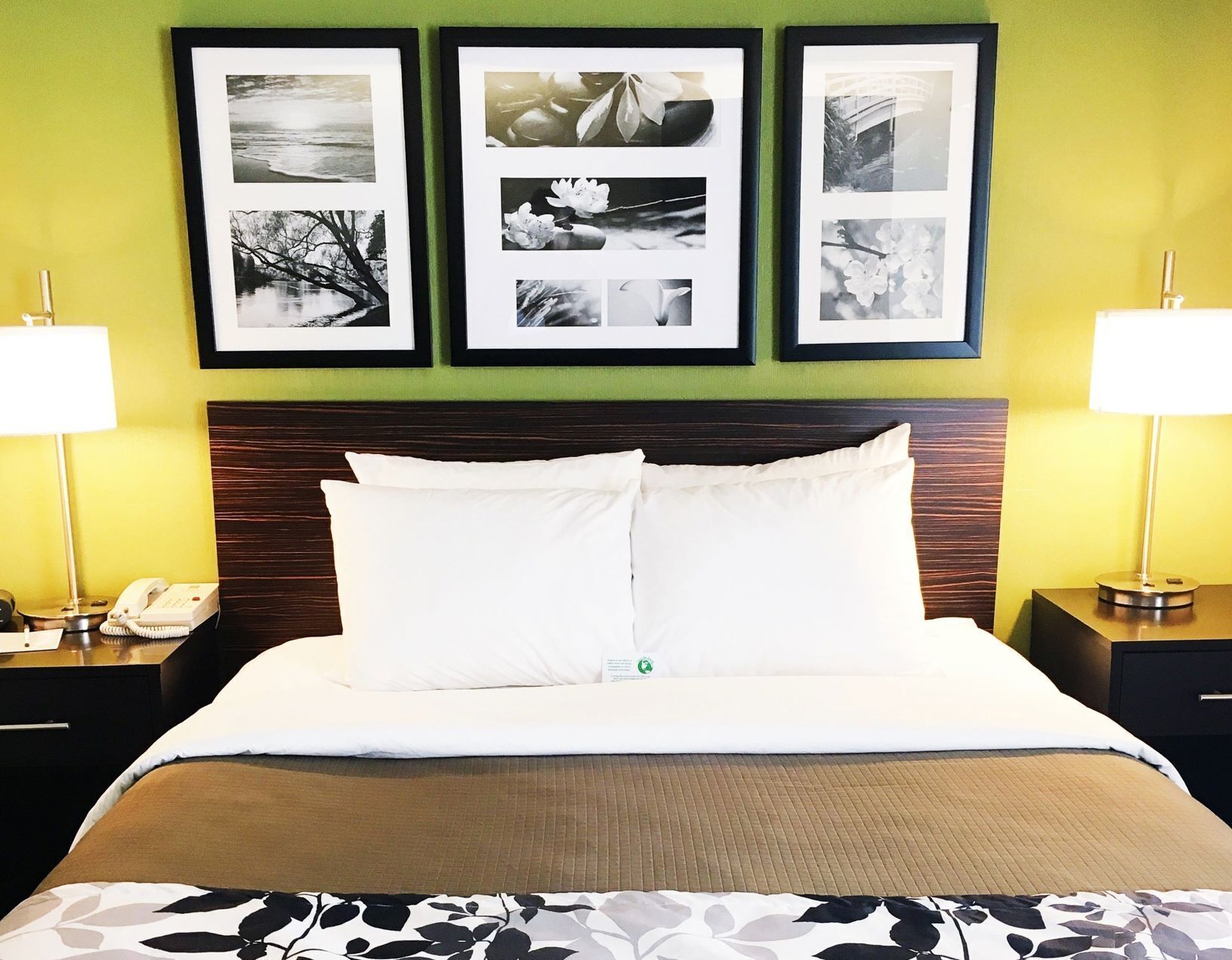 Pillowtop beds, in-room safe, desk, blackout drapes