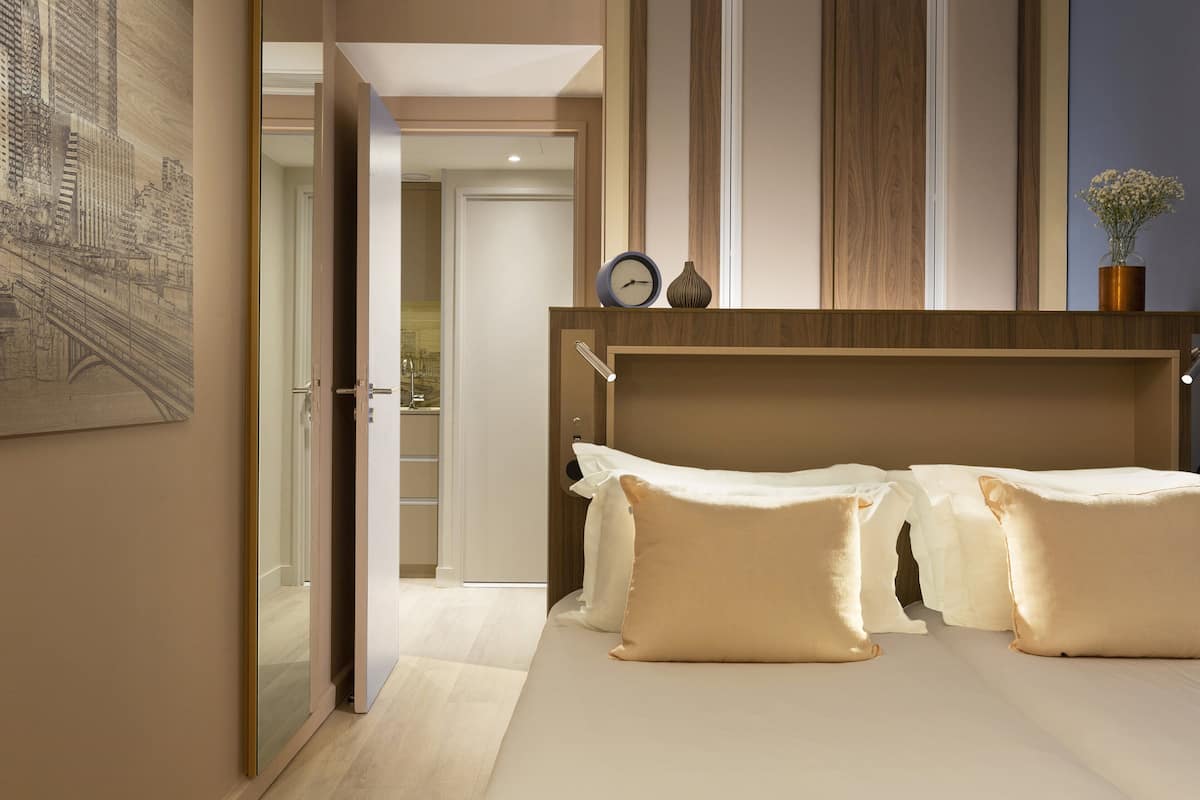 1 bedroom, down comforters, in-room safe, desk