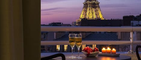 Studio, balkon (Eiffel Tower View) | Balkon