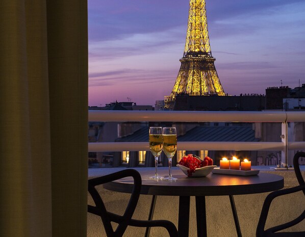 Studio, balcon (Eiffel Tower View) | Balcon