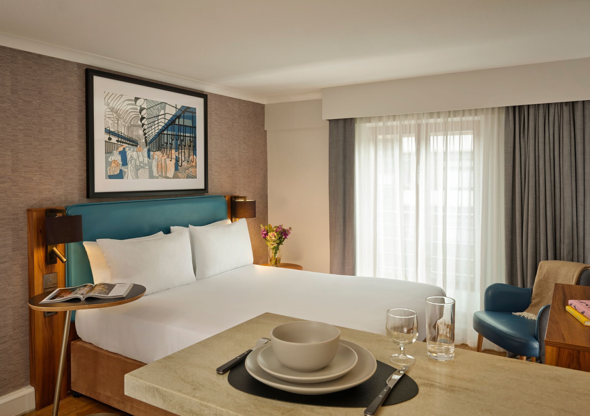 Studio | In-room safe, individually decorated, individually furnished