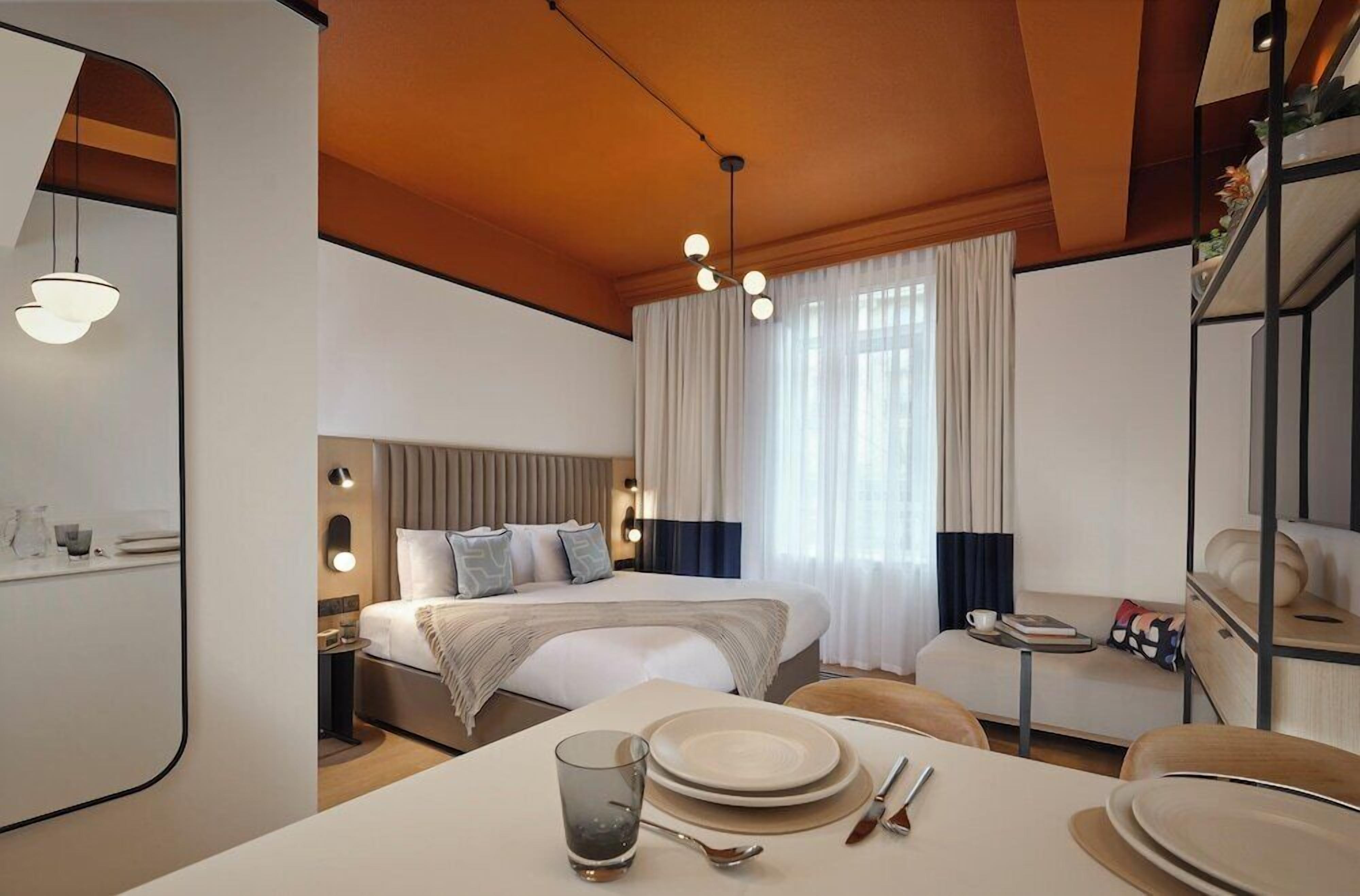In-room safe, desk, blackout curtains, soundproofing