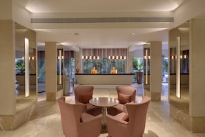 Sitzecke in der Lobby