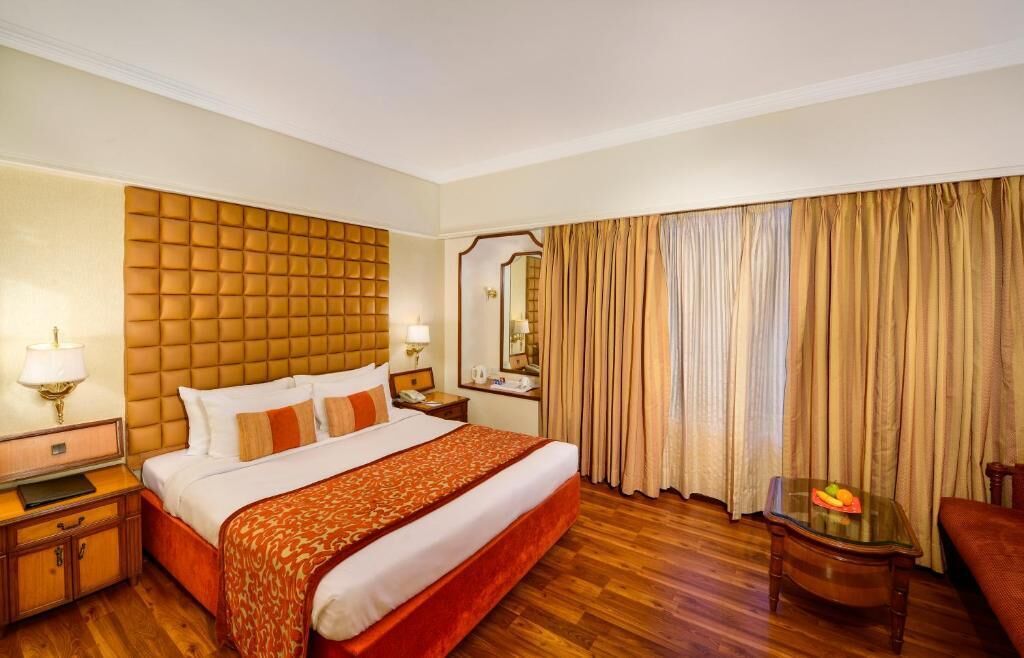 Premium bedding, memory foam beds, minibar, in-room safe