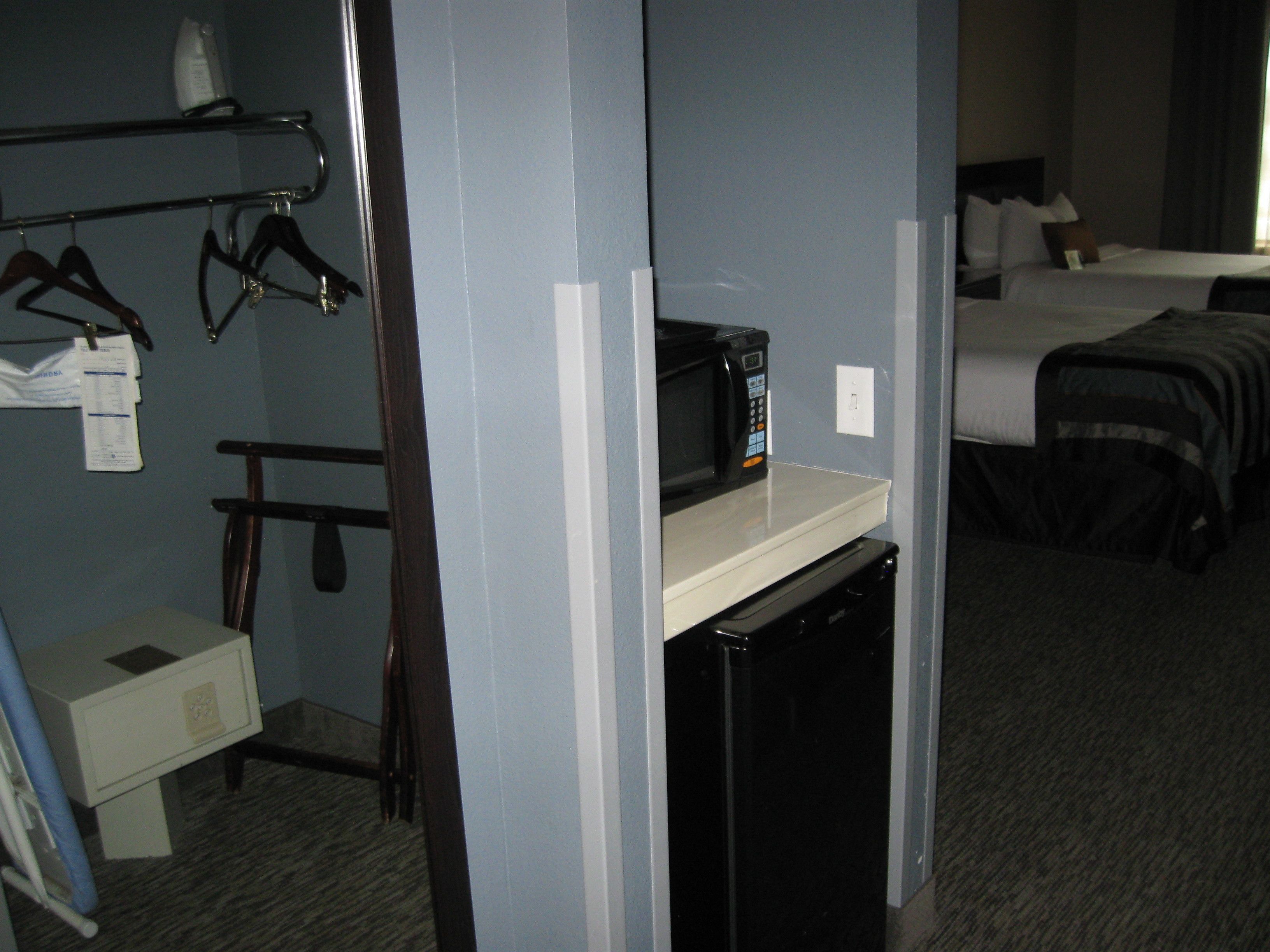 in-room safe, desk, blackout curtains, soundproofing