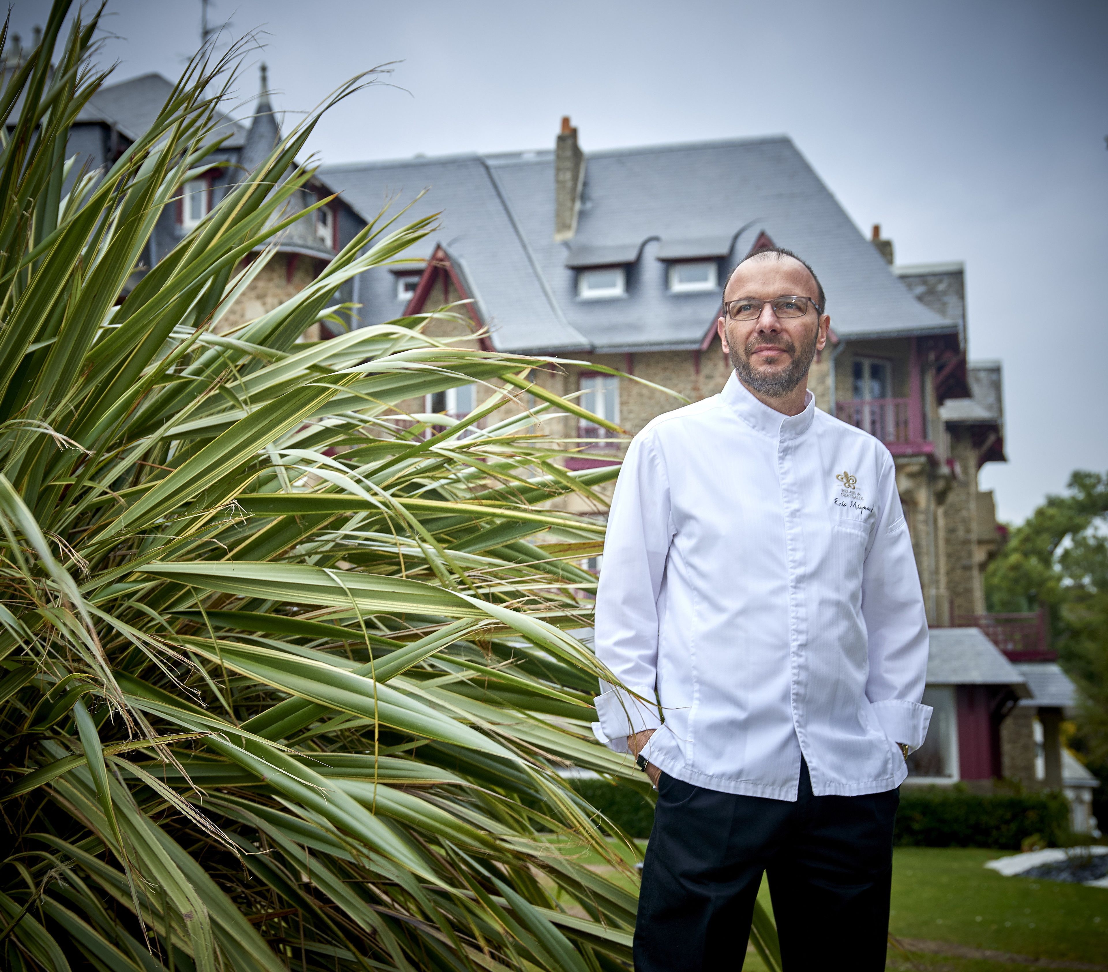 french cuisine, garden views