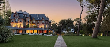 Façade de l’hébergement