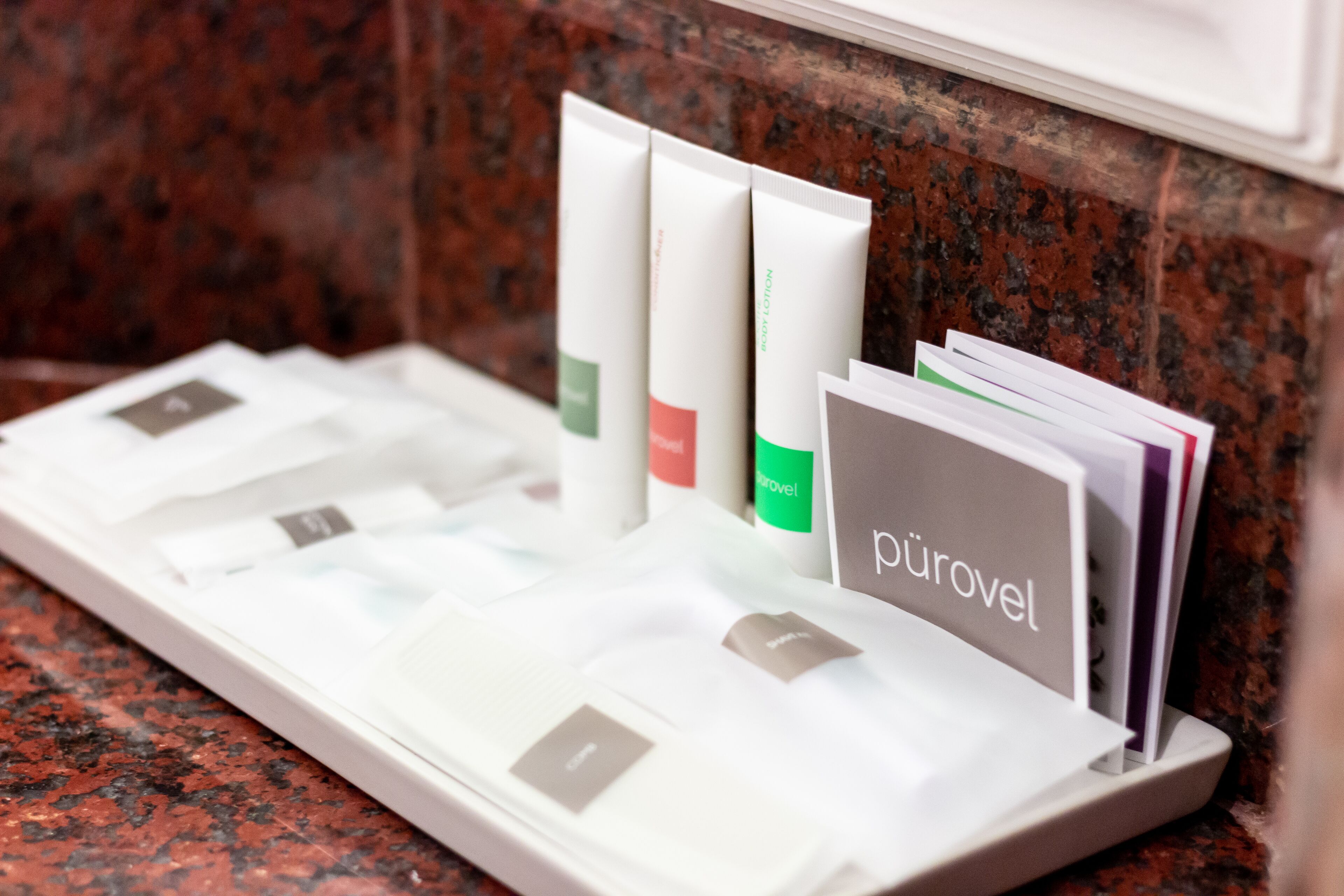 separate bathtub and shower, free toiletries, hair dryer, slippers