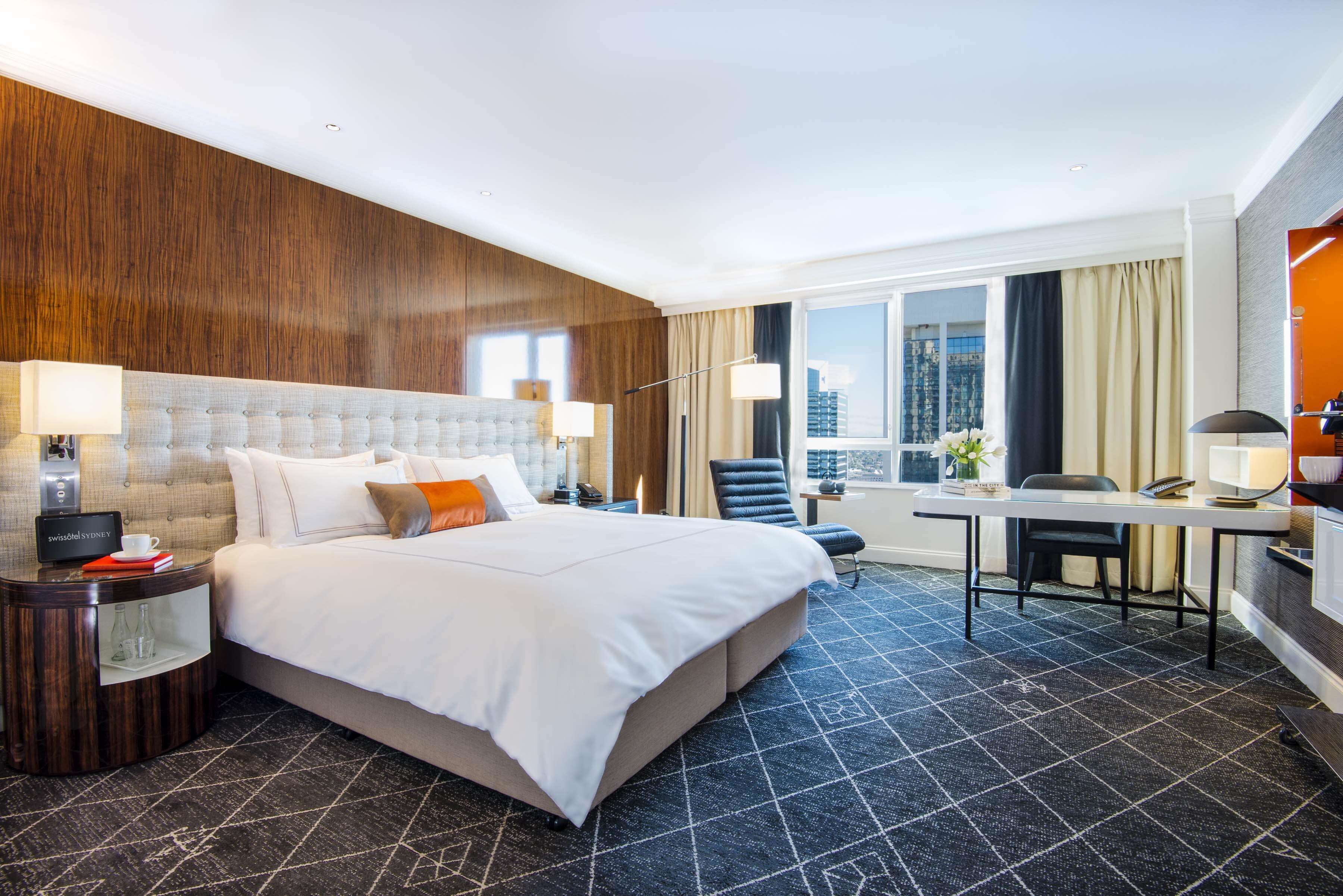 Premium bedding, minibar, in-room safe, desk