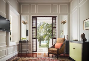 Raffles Suite King | 1 habitación, sábanas de algodón egipcio y ropa de cama de alta calidad