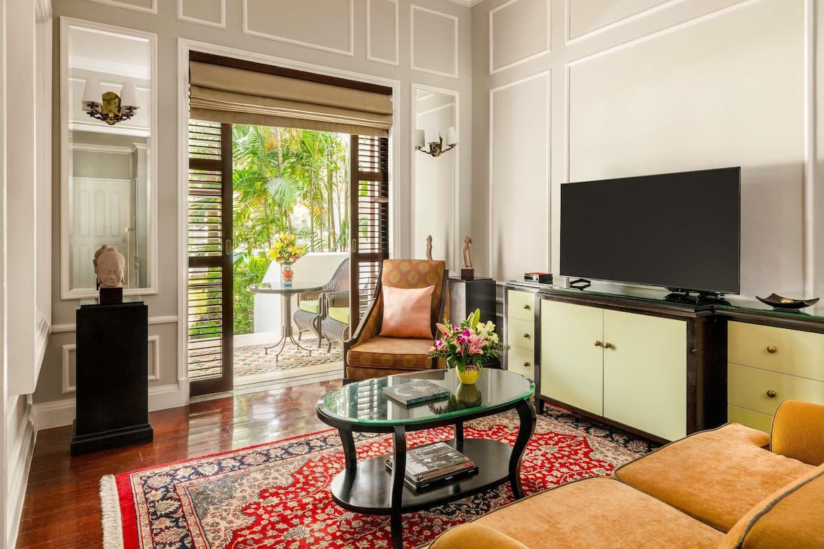 Raffles Suite King | 1 bilik tidur, cadar kapas Mesir, peralatan tempat tidur premium