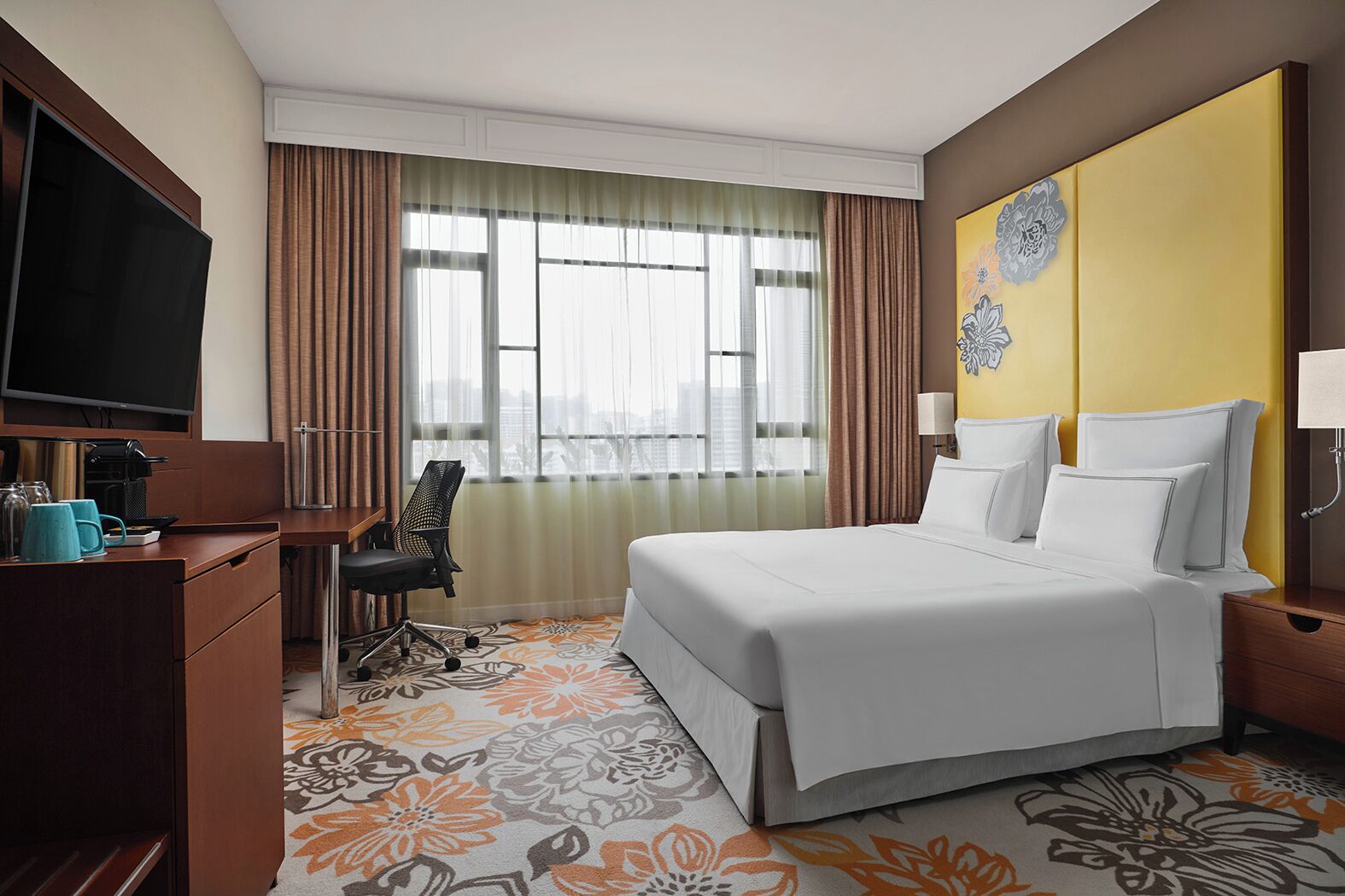 Minibar, in-room safe, desk, blackout drapes