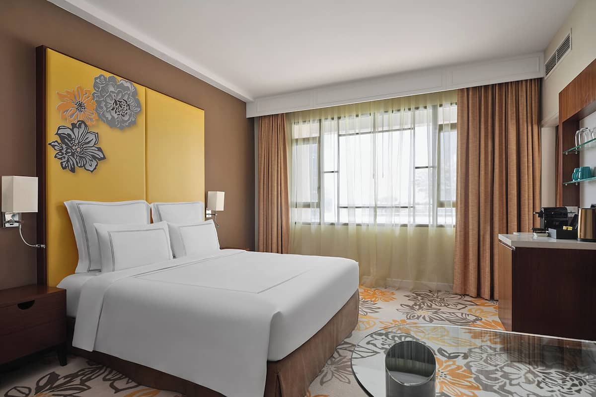Minibar, in-room safe, desk, blackout drapes