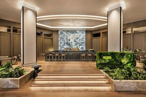Serves breakfast, lunch, and dinner - JW Marriott Auckland (Auckland)