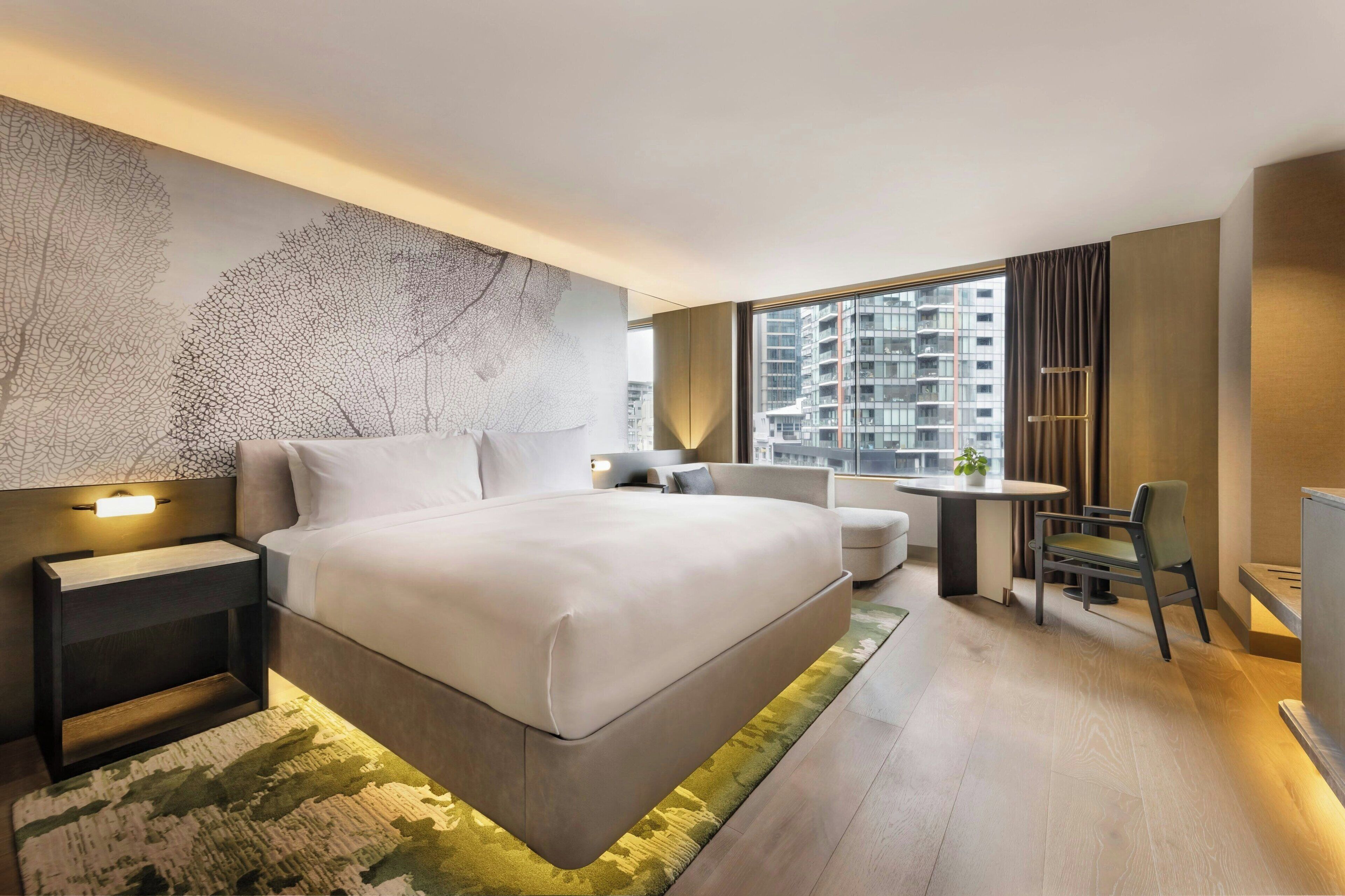 Sängtillbehör av högsta kvalitet och minibar