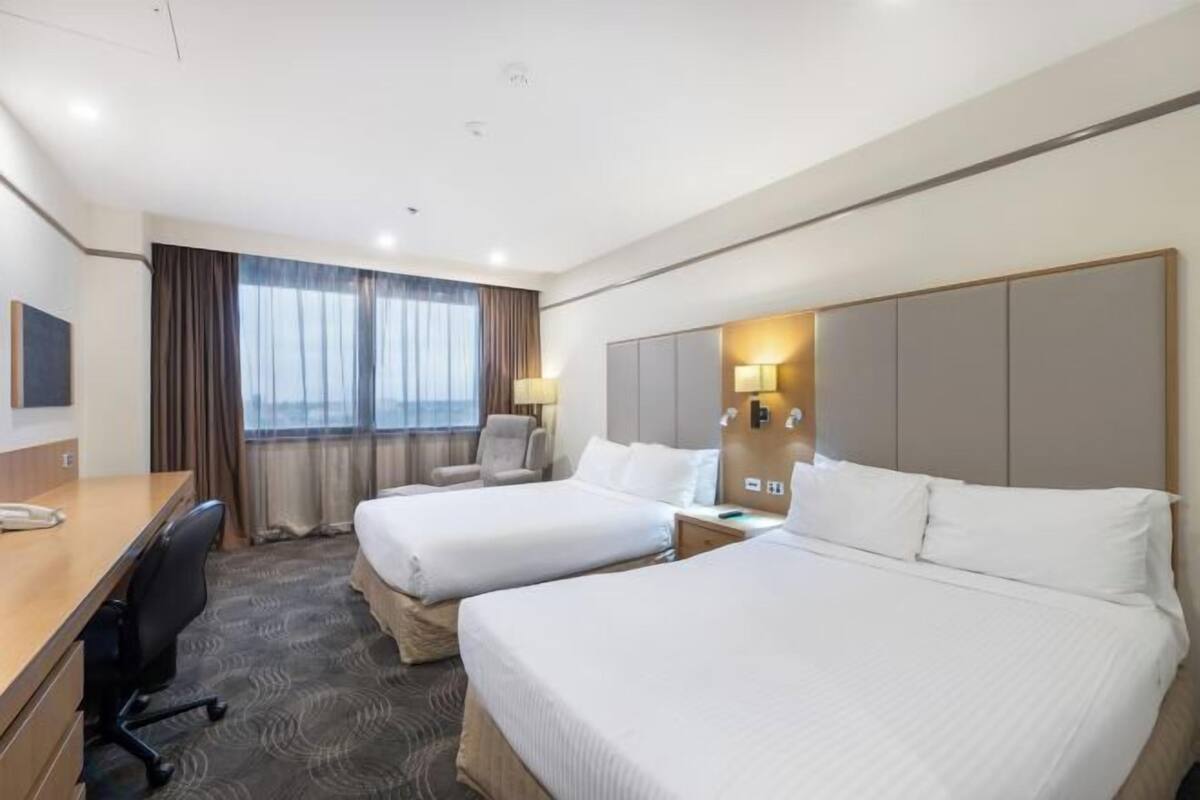 Minibar, in-room safe, desk, blackout drapes