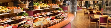 Daily buffet breakfast for a fee