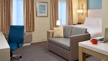 Studio Suite, 1 King Bed | In-room safe, desk, laptop workspace, iron/ironing board