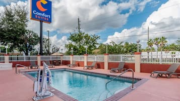 Seasonal outdoor pool