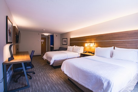 Suite, 2 Queen Beds | In-room safe, desk, laptop workspace, blackout drapes. Holiday Inn Express & Suites Lincoln East - White Mountains by IHG