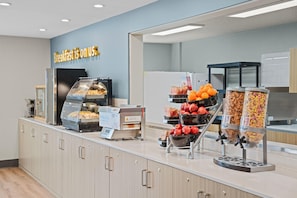 Petit déjeuner continental compris tous les jours