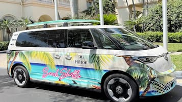 鄰近海灘、免費海灘接駁車
