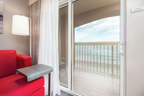 Vue sur la plage/l’océan