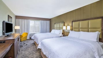 Room, 2 Queen Beds | 1 bedroom, premium bedding, pillowtop beds, in-room safe