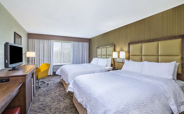 Room, 2 Queen Beds | Premium bedding, pillow-top beds, desk, laptop workspace