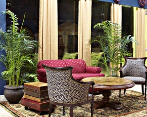 Sitzecke in der Lobby